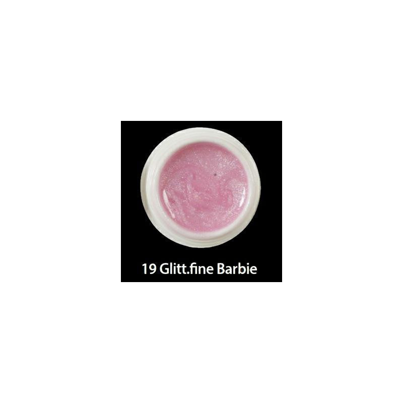 X-NAIL GEL 19 GLITTER FINE BARBIE 5ML